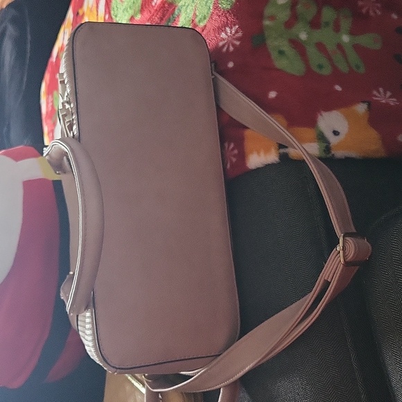 Purse crossbody handbag old pink gold - Picture 5 of 9